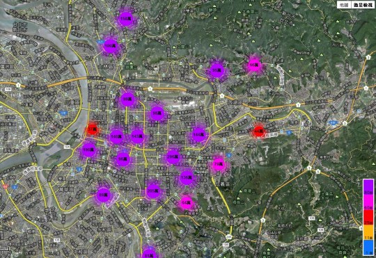 實價登錄地圖  - 台北市 店面