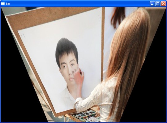 透視變換 Perspective Transform (1)