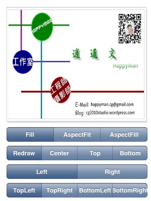 UIImageView contentMode fill