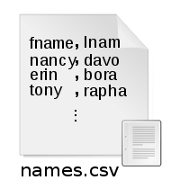 Comma Separated Values