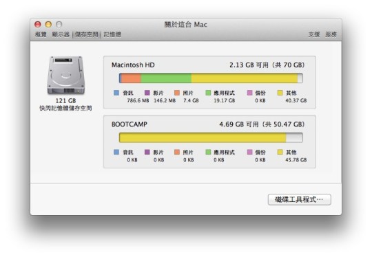 關於這台Mac 後