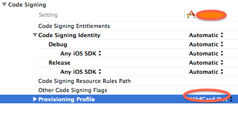 iOS CodeSign problem