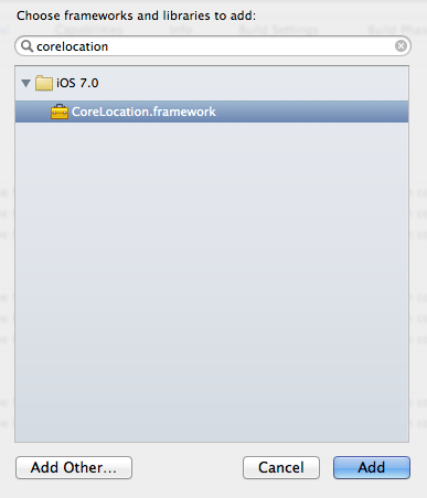 [iOS] 遺漏增加框架