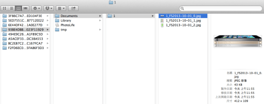 iOS 儲存讀取影像