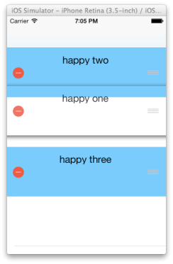 iOS 移動TableView中的Cell2