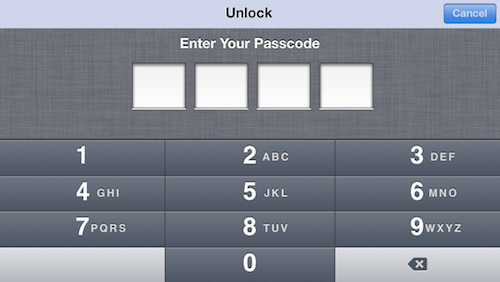 Parental Gate Passcode