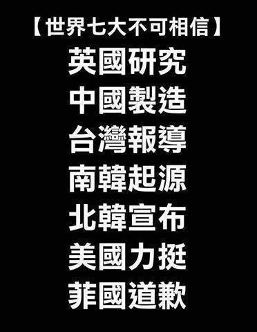 世界七大不可相信