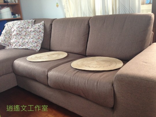 沙發上的草坐墊3