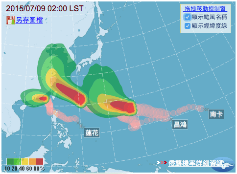 同時三個颱風侵襲台灣1a