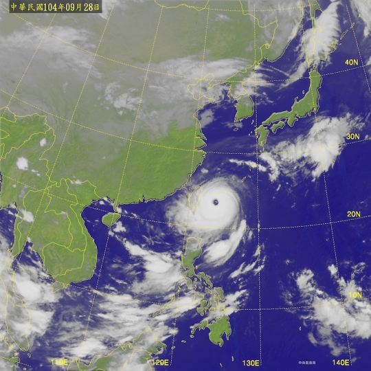 2015-09-28 杜鵑颱風