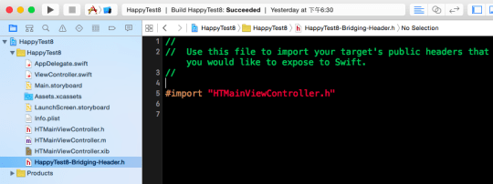 Swift using Objective C class