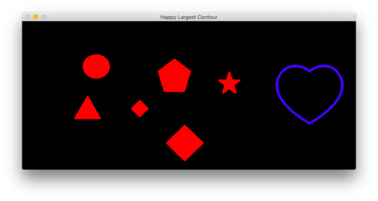 OpenCV 尋找輪廓 Find Contours3