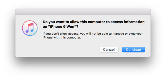 Mac無法存取iPhone1