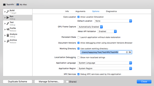 [Xcode] C++ 讀取所在目錄檔案