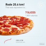 騎公路車上武嶺20公里消耗卡路里3