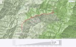 騎公路車上武嶺路線圖與海拔圖(Strava)