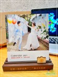 [婚禮] 婚紗木座桌曆16